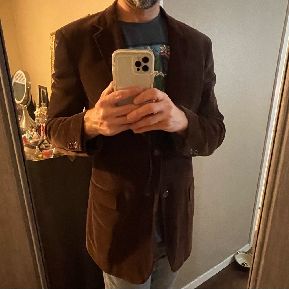 Corduroy sport jacket